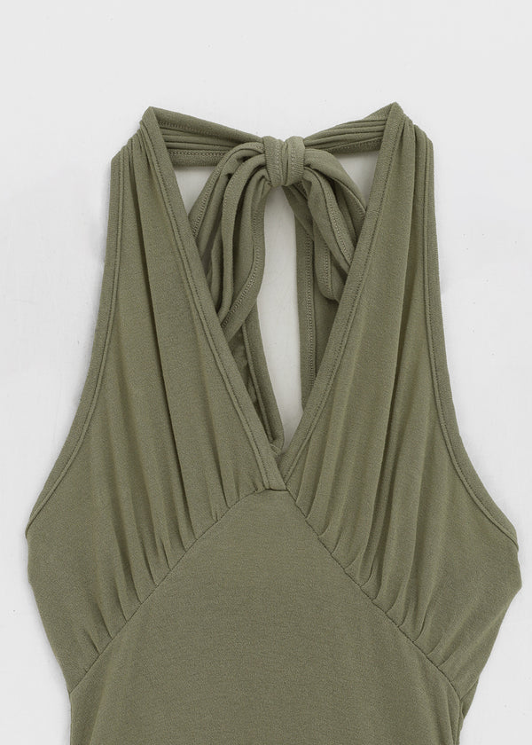 Smudges Color Halter Tank Top
