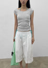 Lucien U-neck Short-sleeve Tee