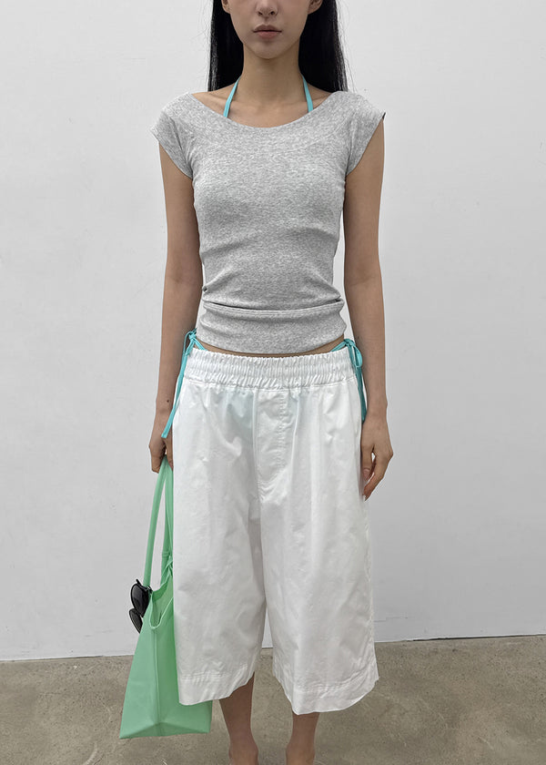 Lucien U-neck Short-sleeve Tee