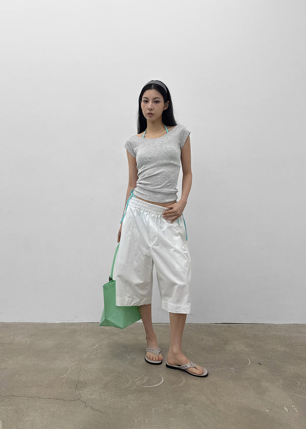 Lucien U-neck Short-sleeve Tee
