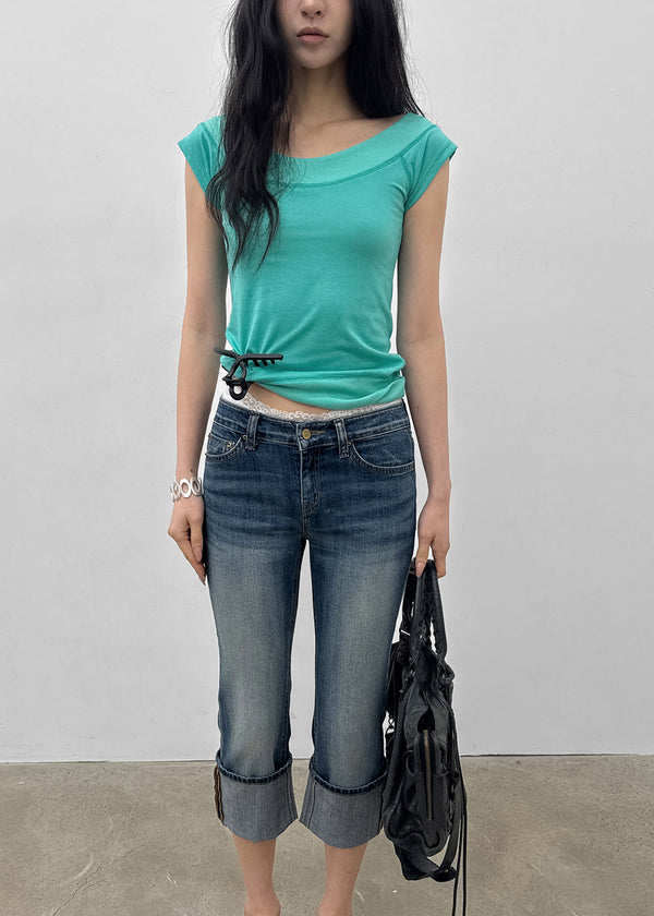Lucien U-neck Short-sleeve Tee