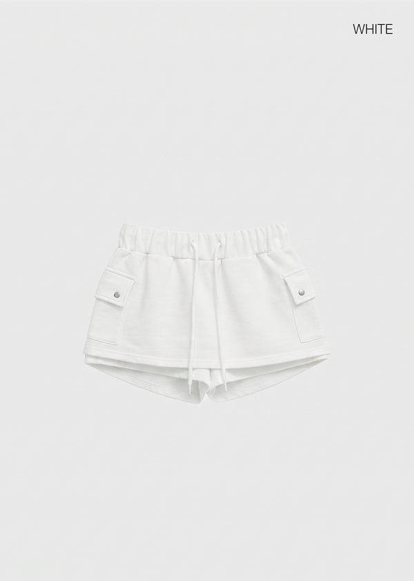 T-rex Cargo Mini Skirt Pants