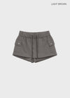 T-rex Cargo Mini Skirt Pants