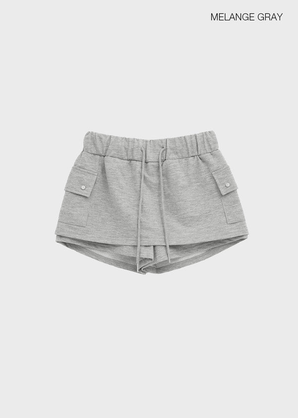 T-rex Cargo Mini Skirt Pants