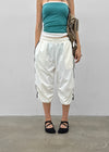 (UNISEX) Gaze Track Nylon Bermuda Shorts