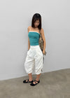 (UNISEX) Gaze Track Nylon Bermuda Shorts