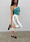 (UNISEX) Gaze Track Nylon Bermuda Shorts