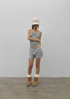 Fathom Flower See-through Lace Sleeveless