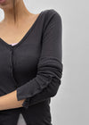 Meer Summer See-through Button Cardigan