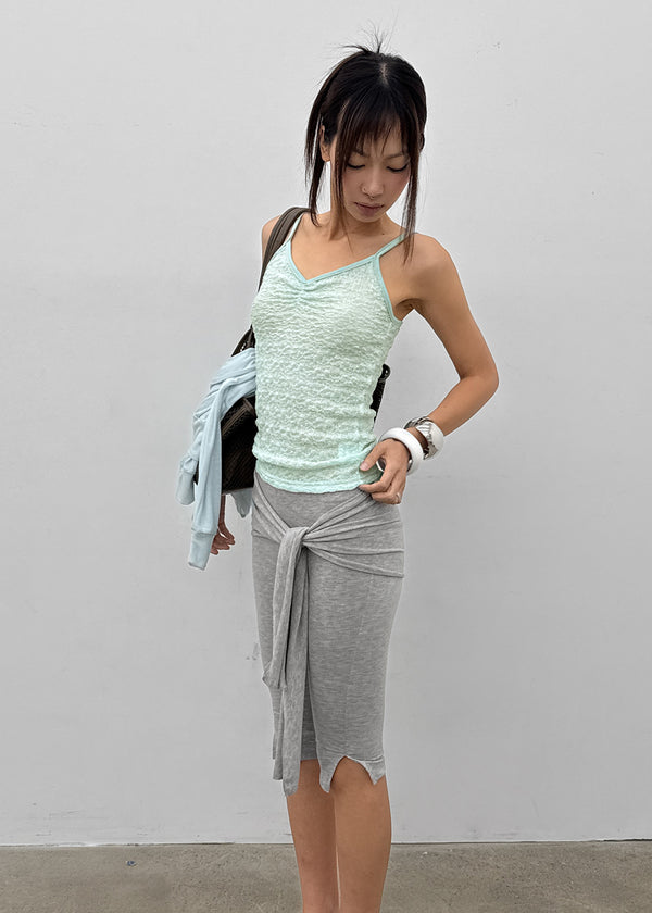 Fathom Flower See-through Lace Sleeveless