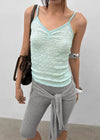 Fathom Flower See-through Lace Sleeveless