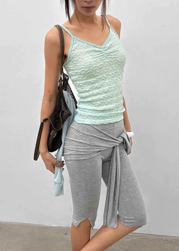 Fathom Flower See-through Lace Sleeveless