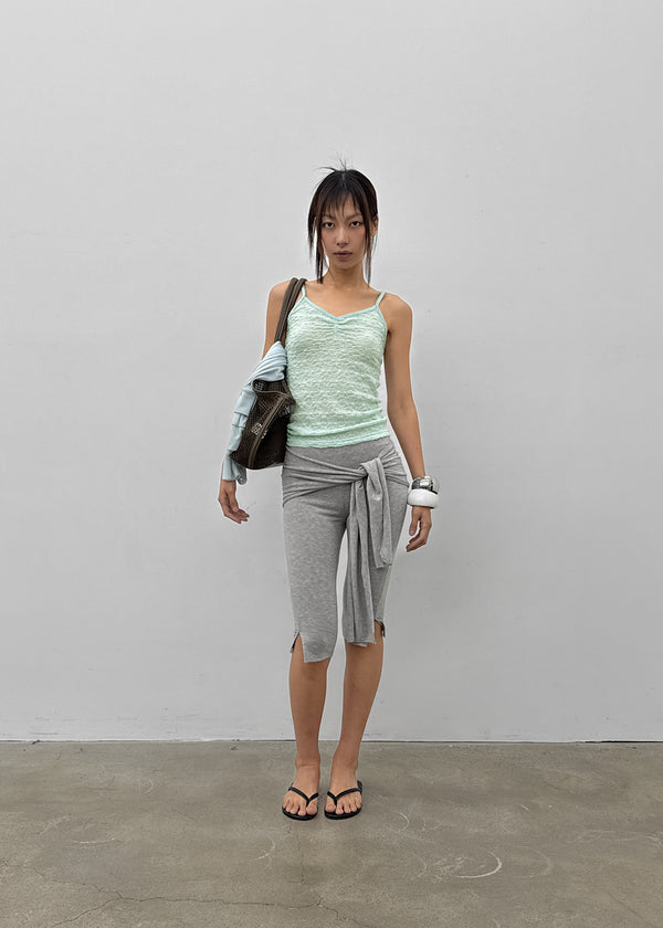 Fathom Flower See-through Lace Sleeveless