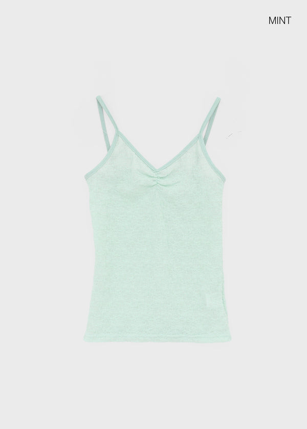 Fathom Flower See-through Lace Sleeveless