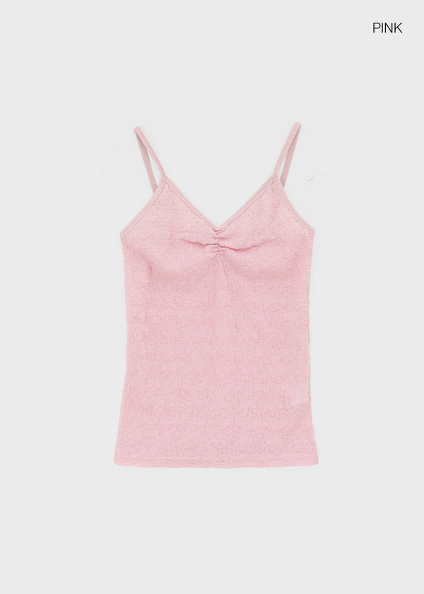 Fathom Flower See-through Lace Sleeveless