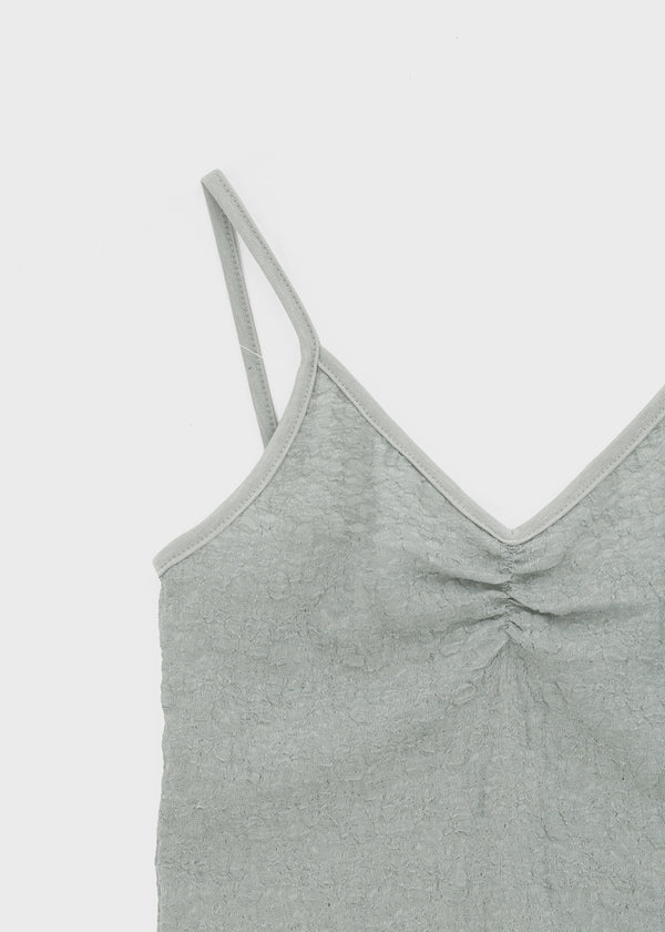 Fathom Flower See-through Lace Sleeveless