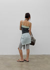 Coweb Twist Halter Sleeveless