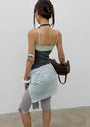 Coweb Twist Halter Sleeveless