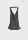 Coweb Twist Halter Sleeveless