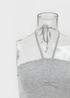 Swivel Shirred Halter Tube Top