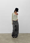 York Deep V-neck Summer Sweatshirt
