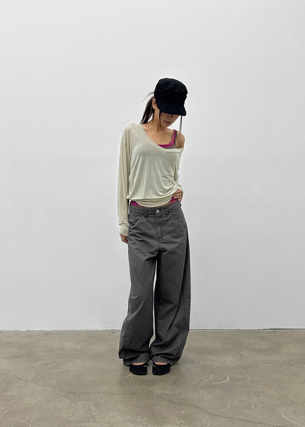 York Deep V-neck Summer Sweatshirt