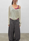 York Deep V-neck Summer Sweatshirt