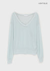 York Deep V-neck Summer Sweatshirt