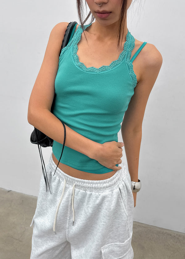 Acid Lace Halter Sleeveless