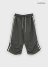 (UNISEX) Gaze Track Nylon Bermuda Shorts
