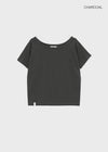 Lehita Off-shoulder Short-sleeve Tee