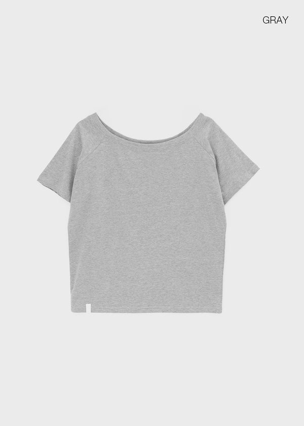 Lehita Off-shoulder Short-sleeve Tee