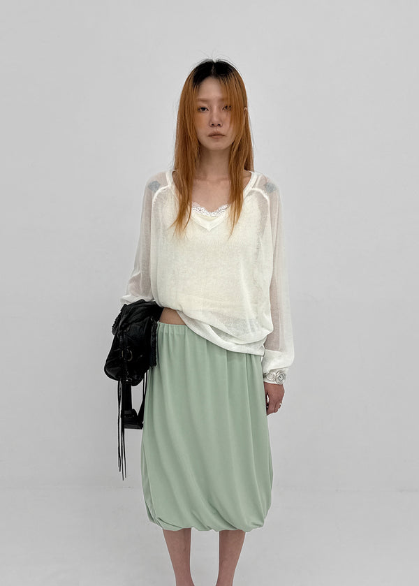 Yamk V-neck Summer Knit