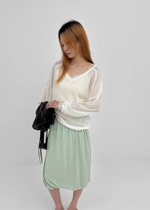 Yamk V-neck Summer Knit
