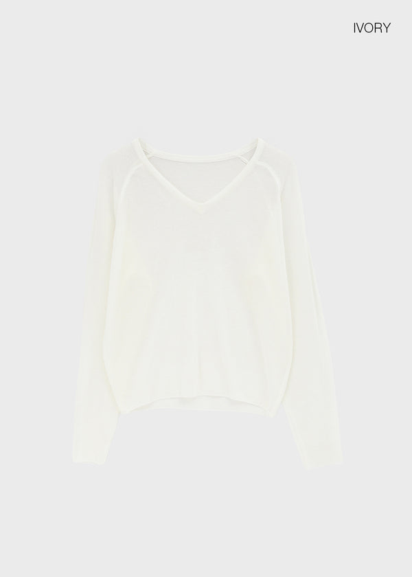 Yamk V-neck Summer Knit