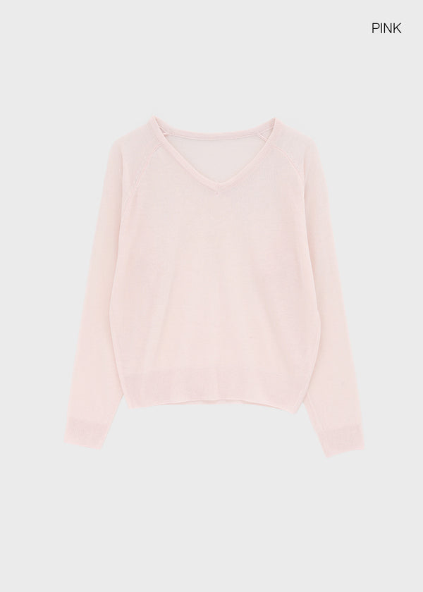 Yamk V-neck Summer Knit