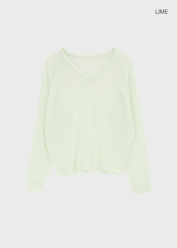 Yamk V-neck Summer Knit