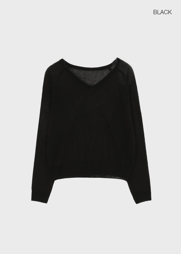 Yamk V-neck Summer Knit