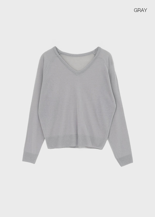 Yamk V-neck Summer Knit