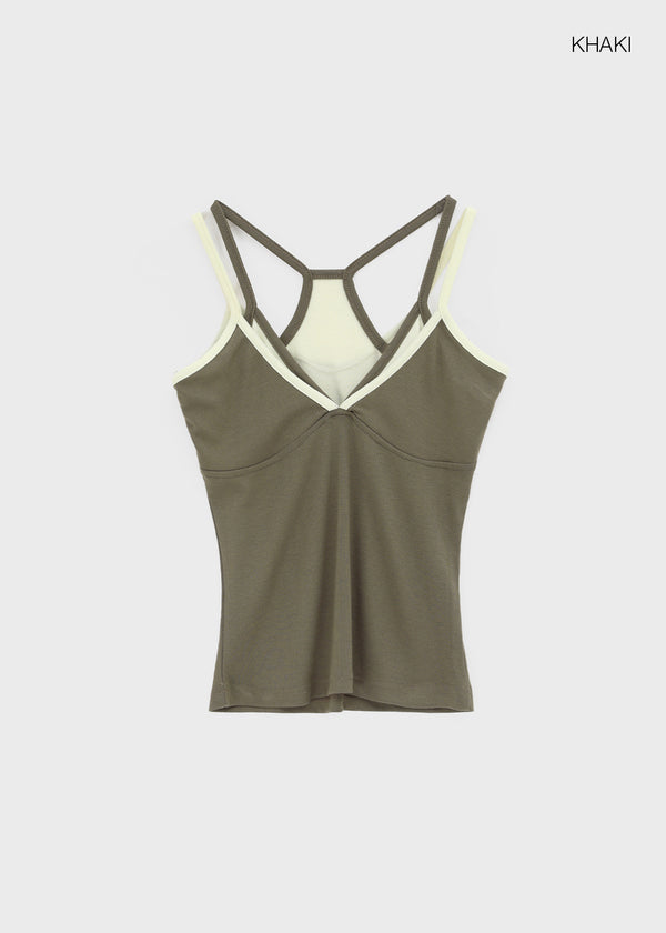 Helling Layered Color Block Sleeveless