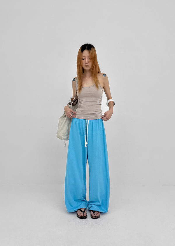 Etop Two-way Color Elastic Pants