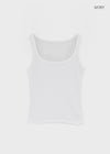 Popring Wide U-neck Sleeveless