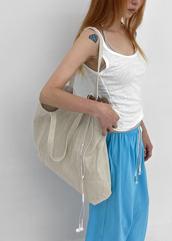 Popring Wide U-neck Sleeveless