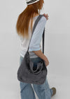 Medial cotton two-way cross bag