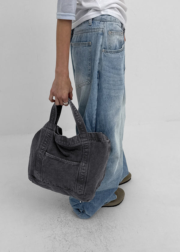 Medial cotton two-way cross bag