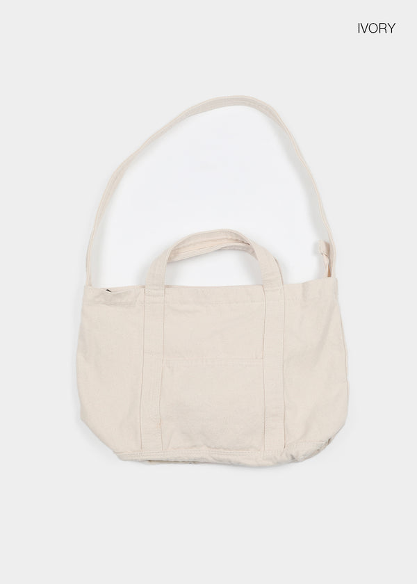 Medial cotton two-way cross bag
