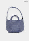 Medial cotton two-way cross bag