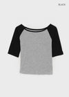 Famildi Off-shoulder Raglan Sleeveless Tee