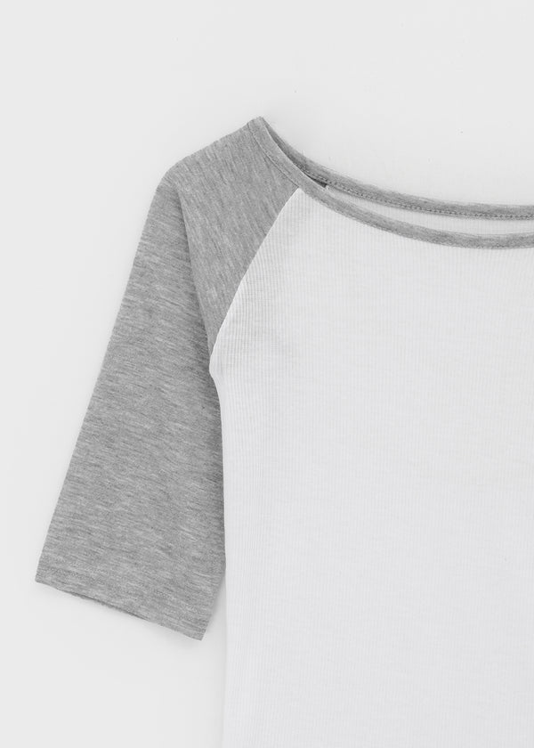 Famildi Off-shoulder Raglan Sleeveless Tee
