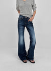 Holder Ring Bootcut Denim Pants